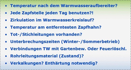 Bei einem Trinkwasser-Check bekommt der Sanitärfachmann wichtige Hinweise über die Beschaffenheit des Leitungsnetzes.