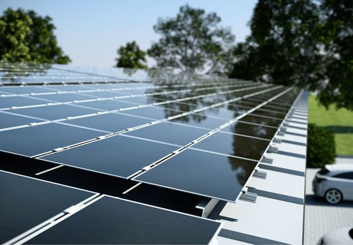 Das Komplettsystem Flex hat Colexon vornehmlich für gewerbliche Solardächer entwickelt. - © Colexon

