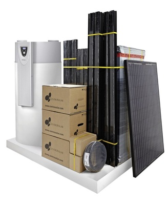 Das Komplettpaket Cenpac von Centrosolar gibt es jetzt auch mit Wärmepumpe zur Warm­wassererzeugung. Das erhöht den Anteil am Eigenverbrauch ­erheblich.