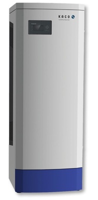 Der neue Batteriewechselrichter mit integrierten Akkus und Energiemanager von Kaco New Energy.