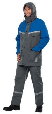 Der Boco-Wetterschutz kombiniert ­Tragekomfort mit viel Bewegungsfreiheit. An kalten Tagen kann eine Fleece-Weste zusätzlich für Wärme sorgen.