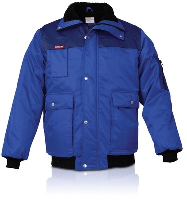 Halten schön warm auf der Baustelle: Die Weste und Pilotjacke aus der Kansas-Kollektion von DBL.