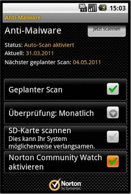 Auch für Smartphones gibt es ­Schutzsoftware.