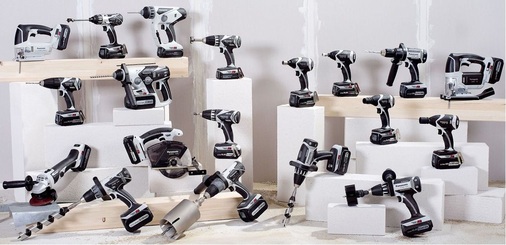 Elektrowerkzeug-Hersteller bieten mittlerweile eine beachtliche Akku-Modellpalette.