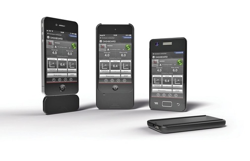 Mit der Parametrier- und Diagnoselösung Grundfos GO lassen sich die neuen Magna3-Modelle drahtlos per Android-Smart­phone bzw. iPhone, iPad oder iPod Touch bedienen.