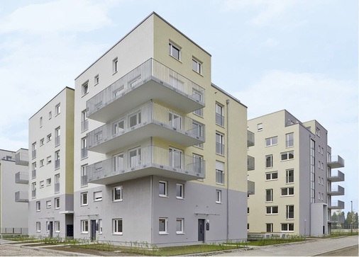 Die 71 Luxus-Appartements sind mit dem schalldämmenden Hausabflusssystem Raupiano Plus von Rehau ausgestattet.