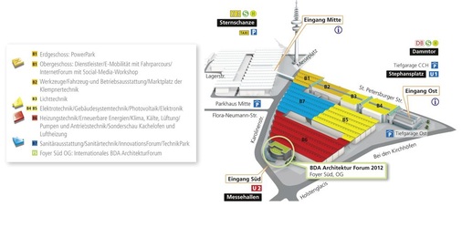 500 Aussteller präsentieren sich auf ca. 26000 m2 Nettoausstellungsfläche.