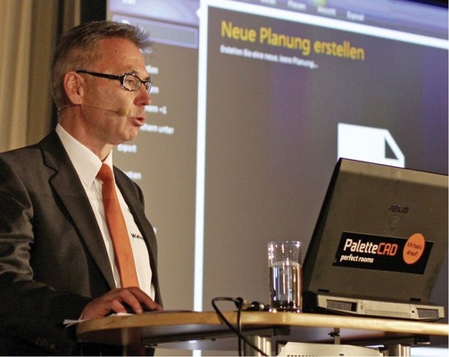 Dr. Zinser, ­Geschäftsführer von Palette CAD: „Planen wird zur Selbstverständlichkeit, die Spaß macht und die man mit wenig Zeitaufwand erledigen kann.“