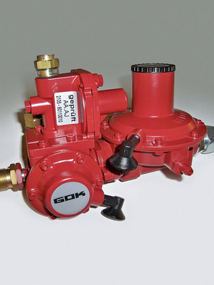 Vorgefertigte und sicherheitsgeprüfte Gastank-Flüssiggas-Druckregler.