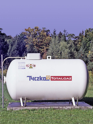 Oberirdische Aufstellung.