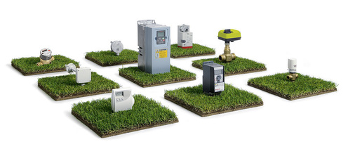 Neben den Leitzentralen bietet Centraline ein reichhaltiges Angebot von Feldgeräten zur Steuerung und Messung von Energie­strömen im Gebäude an.