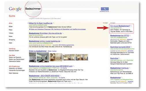 Effizienter Suchmaschinenwerbung widmet sich der VDS-Ratgeber ebenfalls. Er zeigt auf, wie man bei Google & Co. buchstäblich nach oben kommt.