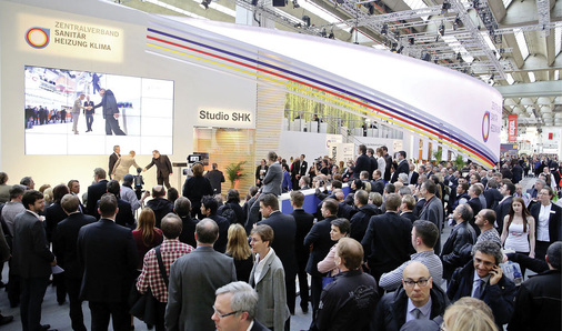 Einladender Messestand, volles Programm in Halle 8: Das Fachhandwerk zeigte Präsenz auf der ISH — und viele kamen.