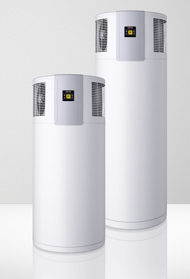 Die neue Warmwasser-Wärmepumpen-Generation WWK Electronic von Stiebel Eltron wird mit 300 und 220 l Speichervolumen erhältlich sein.