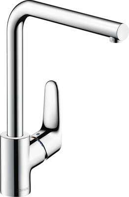 Mit zwei weiteren neuen Modellen erweitert Hansgrohe seine Focus-Küchenmischer-Linie.