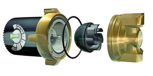 Xylem integriert ab Sommer 2013 eine ­Entlüftungsfunktion in die Zirkulations­pumpen Ecocirc vario.