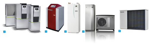 1 Mit den X-Change Wärmepumpen, dem X-Buffer Wärmespeicher und der X-Center Regelstation geht Kermi den Schritt zum Komplettanbieter.2 Das Mikro-BHKW Nano von Kirsch liefert 1,9 kW elektrische und 9 kW thermische Leistung und ist damit auch für kleinere Gebäude mit höherem Wärme­bedarf geeignet.3 Die überarbeiteten Ecodan Wärmepumpen von Mitsubish Electric sind installationsfreundliche Komlettsysteme in Split- und Monoblock-Ausführungen.4 Die kompakten Innenmodule bilden mit den Außenluftwärmepumpen bei der F2030 eine Einheit. Nibe-Komfortregelungen sollen für minimalen Installationsaufwand sorgen.5 Die Dualen Luft/Wasser-Wärmepumpen von Novelan sind ab Sommer auch mit einer Leistung bis 9 kW lieferbar.