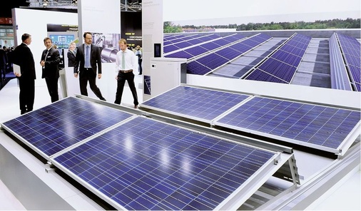 Die Intersolar Europe ist das europäische Solarforum, um die neuesten ­technischen und technologischen Entwicklungen vorzustellen. - © Solar Promotion
