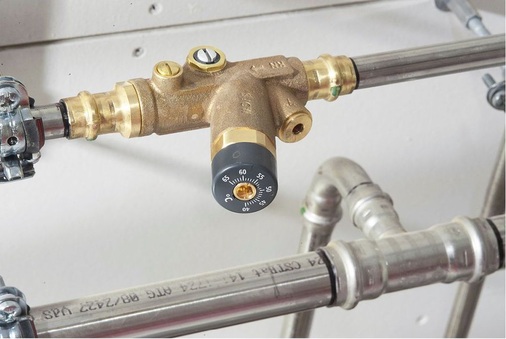 Der hydraulische Abgleich mittels Zirkulationsregulierventil ist die Voraussetzung für ein TrinkwV-konformes Warmwassersystem.