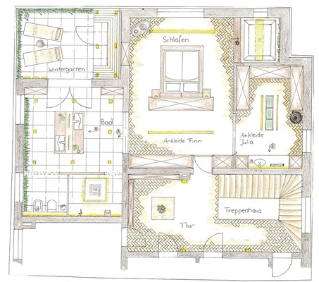 Funktionalität in den Tages- und Nutzungsabläufen gepaart mit viel Stauraum ließ keine Wünsche offen.