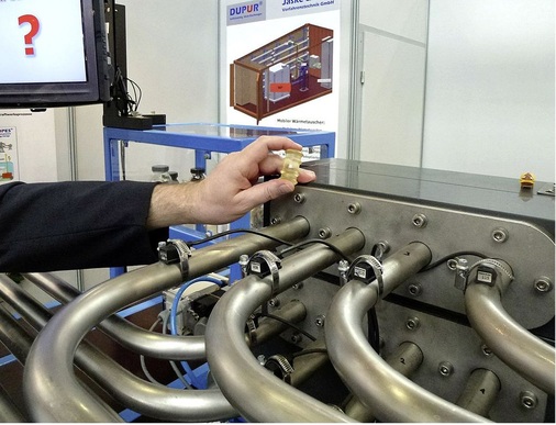 Ein Molch, wie er hier gezeigt wird und bei den Projekten von Jaske & Wolf zum Einsatz kommt, sorgt für saubere Wärmeübertrager bei der Abwassernutzung.