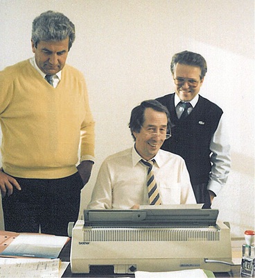 Johann Trummer, Dieter Assenbaum und Kurt Stolz leisteten nicht nur in der Startphase echte ­Pionier-Arbeit.