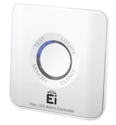 Mit dem Alarm-Controller Ei450 können funkvernetzte Rauch-, Hitze- und Kohlenmonoxidwarnmelder von Ei Electronics getestet, lokalisiert und stummgeschaltet werden.