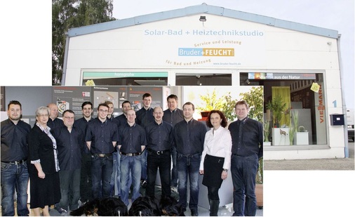 Frischer Wind im Innungsbetrieb Bruder & Feucht — das ganze Team hilft bei der Integration mit: Das Schnupperpraktikum hat zu zwei neuen Lehrverhältnissen geführt.