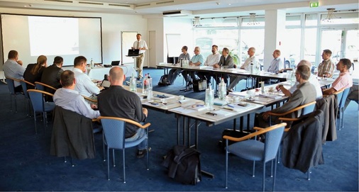 Am 3. und 4. September 2013 ­trafen sich 20 Referenten der SHK-Verbandsorganisation in Hennef, um sich über wichtige Branchenthemen auszutauschen.