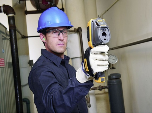 Für den schnellen ­Vorab-Check haustechnischer ­Anlagen eignen sich auch ­IR-Einsteigerkameras.