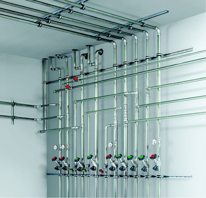 Für den Rohrwerkstoff Edelstahl wurde eine trinkwasserhygienische Eignung nachgewiesen. Er ist deshalb in der UBA-Positivliste aufgeführt.