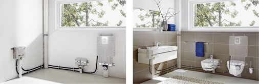 Die klassische Nassbau-Vorwandtechnik ist nur noch regional, vorzugsweise im Neubau, stark vertreten. Für die moderne Badarchitektur, speziell in der Modernisierung, ist sie nur bedingt geeignet.