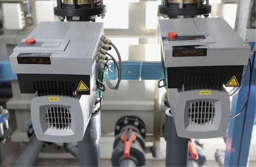 Ein Pumpentausch bevor die alte Pumpe versagt, wie hier mit der Wilo Stratos Giga, rechnet sich meist schon nach kurzer Zeit. Und im Gewerbe­bereich geht es da schnell um richtig hohe Beträge.