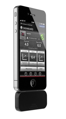 Mit Grundfos GO auf dem Ipod Touch oder Smartphone lassen sich aktuelle und ­frühere Modelle der Magna3 mit vielen ­Zusatzfunktionen bedienen und verwalten.