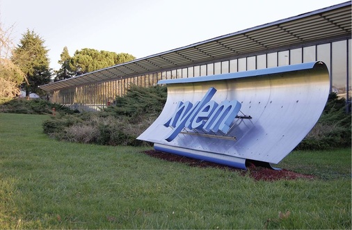 Das Hauptgebäude von ­Xylem in Montecchio Maggiore wurde 1985 von ­Architekt Renzo Piano — besser ­bekannt für das Centre Pompidou in Paris — gebaut.