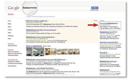 Effiziente Suchmaschinenwerbung sorgt dafür, dass man (und frau) bei Google & Co. buchstäblich obenauf ist.