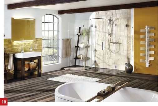 Gut ausgewählte Farbkombination mit einer Grundfarbe und entsprechend dazu passenden harmonischen Farben nach dem Prinzip von Suzy Chiazzari.