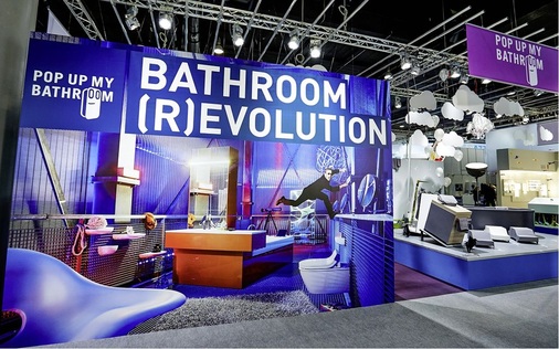 Nicht die Revolution, aber zumindest neue Badtrends wird Pop-up-my-bathroom wieder zur ISH 2015 in der Halle 3.0 ausrufen.
