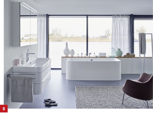 Mit Weiß, insbesondere mit weißer Keramik verbinden wir die emotionalen Begriffe von Reinheit, Sauberkeit und Ruhe.