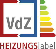 
Logo des VdZ-Heizungslabels. 
