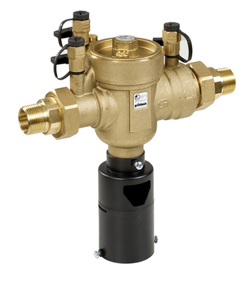 
Der Euro-Systemtrenner DK-2 von Grünbeck wird gemäß DIN EN 1717 zur Absicherung in trinkwassergefährdenden Anlagen und Systemen bis einschließlich der Gefahrenklasse 4 eingesetzt. Euro-Systemtrenner ersetzen die früheren Rohrtrenner EA 1 und EA 2.
