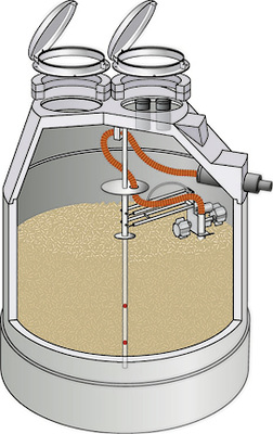 



Projekt Rathgeber, Mehrfamilienhaus in Heubach. Pelletspeicher Thermopel mit SPS-Füllstandsmelder.

