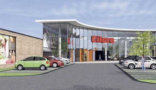 
Das Unternehmen Möbel Eilers erweitert und renoviert derzeit die Verkaufsräume. Der dargestellte Eingangsbereich konnte kürzlich eingeweiht werden. 



