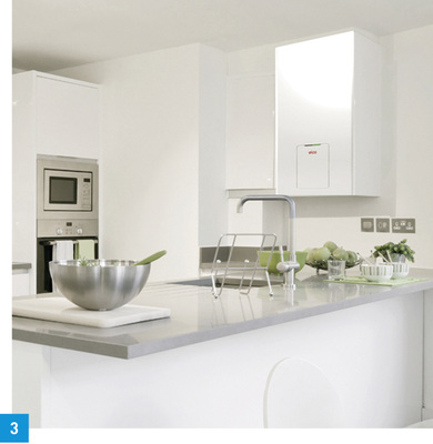 
3 Dank kleiner Maße und einem breiten Leistungsspektrum bietet der Elco Thision Mini eine Vielzahl von Lösungen für den Neubau und den Bestand.
