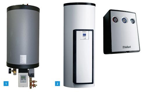 
1 Die Solbox von STI kombiniert viele Funktionen in einer Station, was die Montage und Inbetriebnahme einer Solarthermie-Anlage vereinfacht. 



2 Mit Aurostep bietet Vaillant ein neues Einsteigerset für die Solarthermie an. Die Solarstation enthält erstmals einen patentierten Mikroblasen-Luftabscheider.
