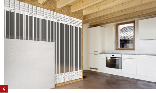 
4 Wandflächenheizungen von KAN-Therm lassen sich im Nassverfahren und im Trockenbau installieren. Die Systeme sollen ab dem 3. Quartal lieferbar sein.
