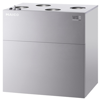
Lüftungsgeräte wie das WS 320 von Maico haben einen geringen Energieverbrauch. Neben Apps gibt es viele weitere Optionen zur Ansteuerung.
