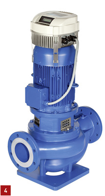 
4 Mit Lowara e-LNE stellt Xylem neue energieeffiziente Inline-Kreiselpumpen für Anwendungen in der Heizungs-, Klima- und Kühltechnik vor. 
