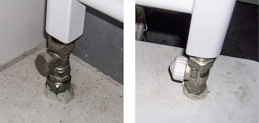 <p>
Einfach die Acrylwanne durchbohren, die Anschlüsse durchziehen, den Heizkörper aufsetzen und fertig ist der Raumteiler.
</p> 
Einfach die Acrylwanne durchbohren, die Anschlüsse durchziehen, den Heizkörper aufsetzen und fertig ist der Raumteiler.