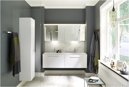 



Angepasste Waschtische: Nun sind auch maßflexible, umlaufend glasierte Keramikwaschtische erhältlich.
